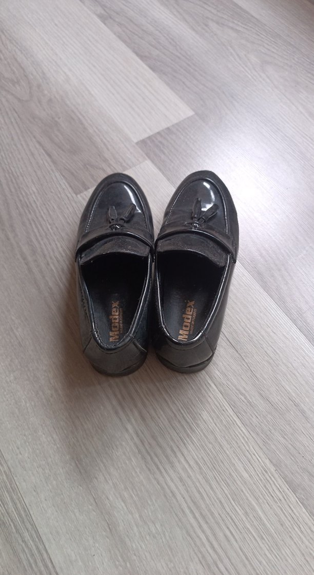 Erkek Çocuk Siyah Tokalı Özel Ayakkabı - Görsel 3