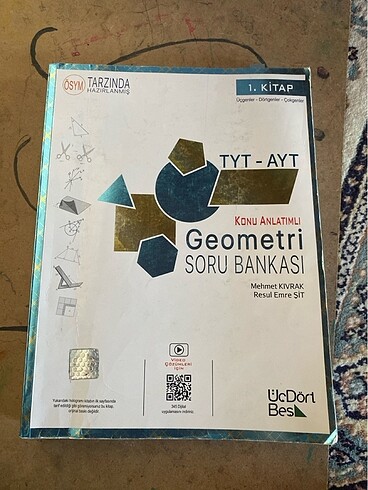 345 Tyt-Ayt geometri konu anlatımlı soru bankası