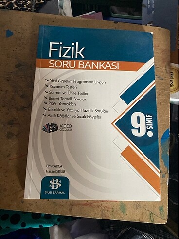 Bilgi Sarmal 9. Sınıf fizik soru bankası