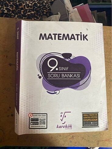 karekök yayınları 9. Sınıf matematik soru bankası