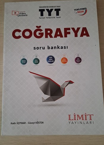 TYT Coğrafya Soru Bankası - Limit Yayınları