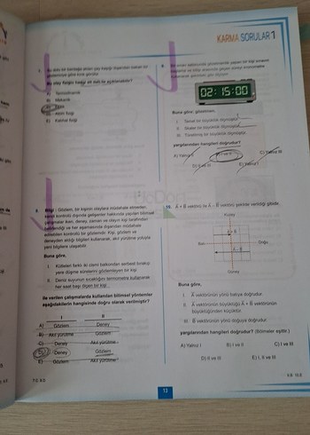 TYT Fizik Soru Bankası Ümit Akıncı