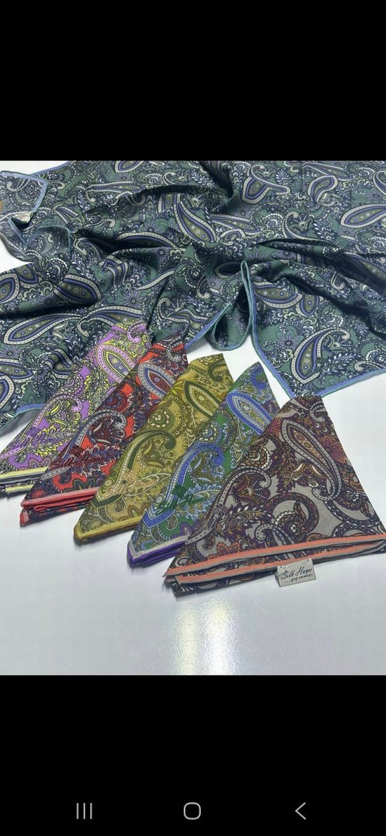 Silk Home 
%100 pamuk eşarp - Görsel 4