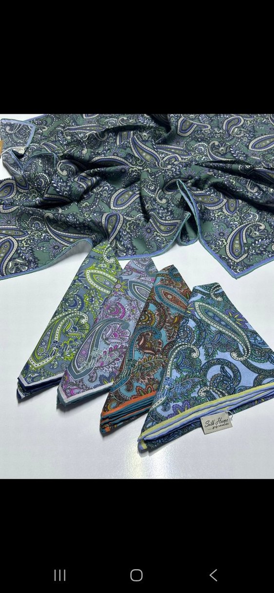 Silk Home 
%100 pamuk eşarp - Görsel 3