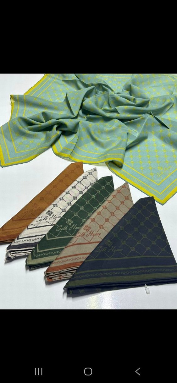 Silk Home 
%100 pamuk eşarp - Görsel 3