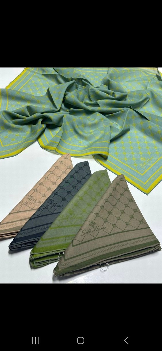 Silk Home 
%100 pamuk eşarp - Görsel 4