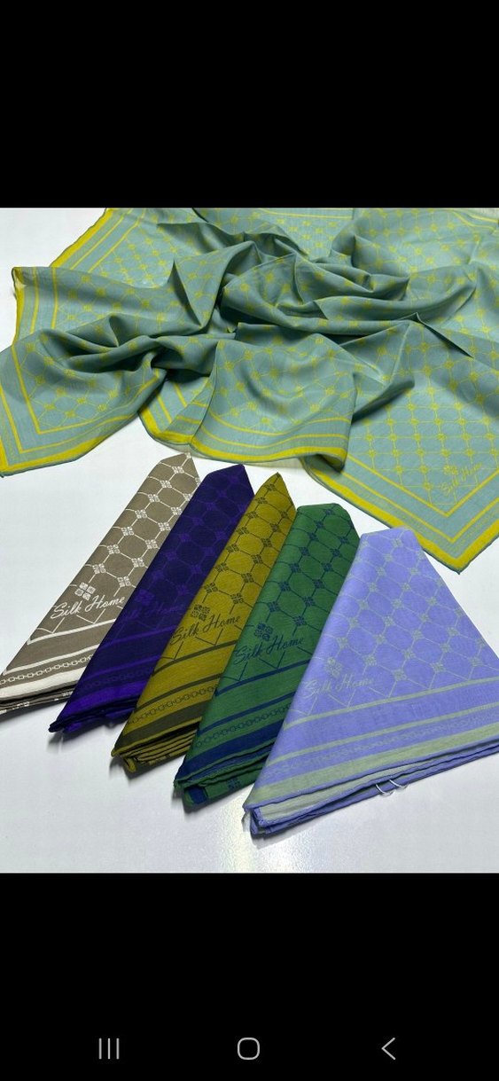 Silk Home 
%100 pamuk eşarp - Görsel 2