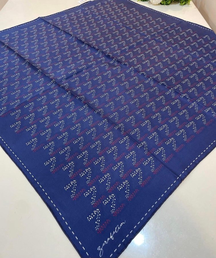 Zerafetim Tivil İpek Eşarp - Görsel 4