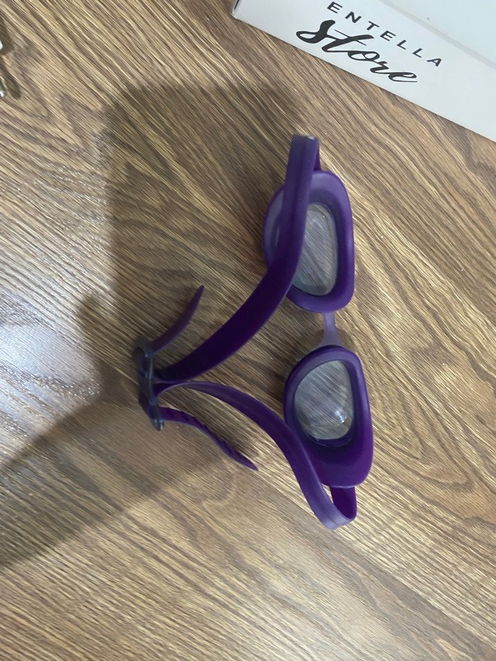 Mor Elastik Yüzme Gözlüğü - Görsel 4