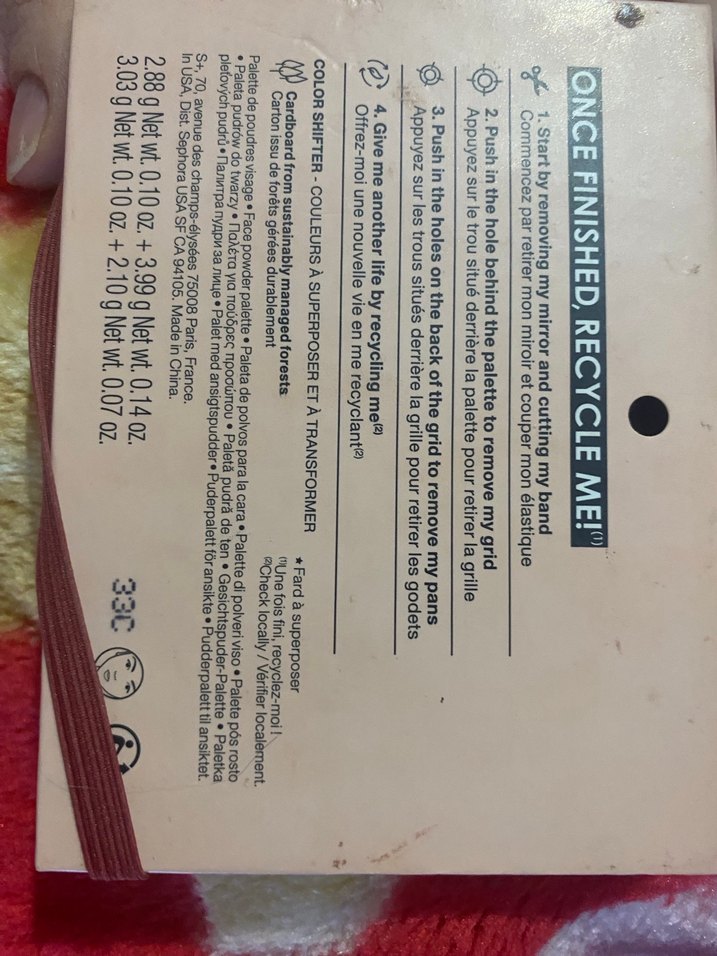 Sephora Color Shifter Göz Farı Paleti - Görsel 5