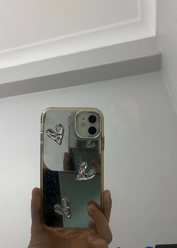 Altın Parlak Payetli Bohem Telefon Kılıfı - Görsel 2