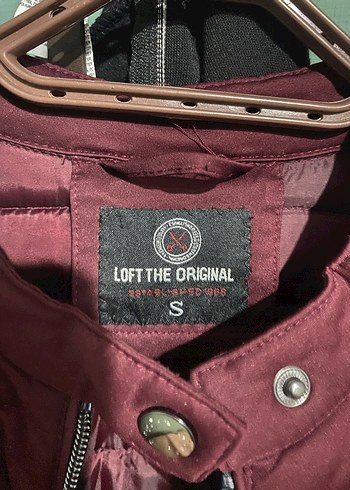 The original Bordo Fermuarlı Kadın Mont - Görsel 2