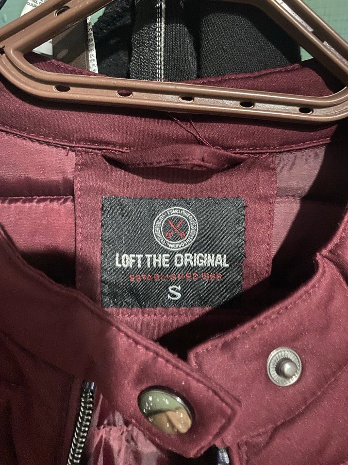 The original Bordo Fermuarlı Kadın Mont - Görsel 2