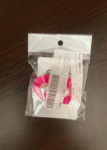 Sheinside Fuşya Çiçekli Küpe