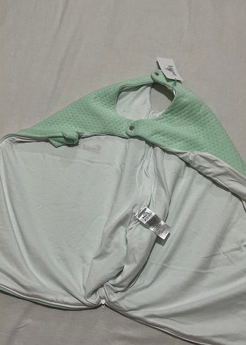 Yeşil Baskılı Çocuk Uyku Tulumu - Görsel 4