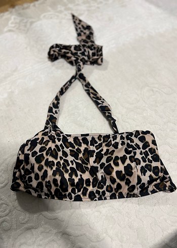 Leopar Desenli Bikini Üstü - Görsel 4