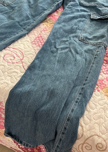 Mavi Kadın Bol Kesim Denim Pantolon - Görsel 2