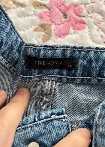 Mavi Kadın Bol Kesim Denim Pantolon - Görsel 6