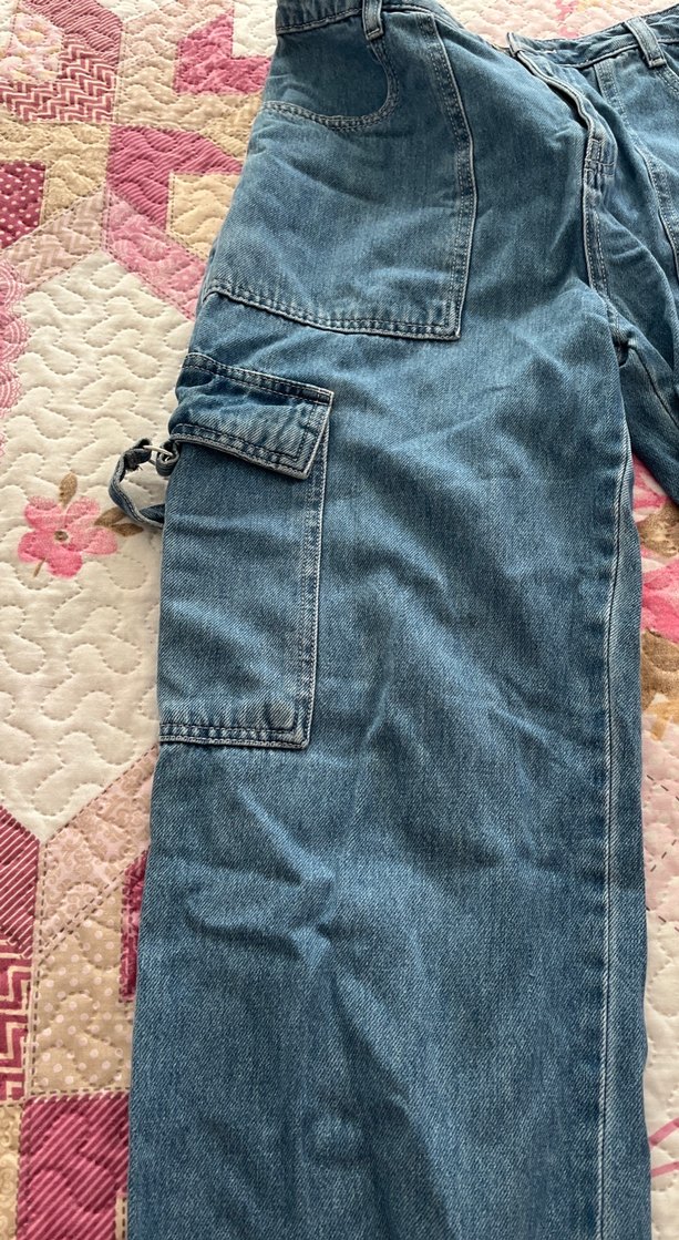 Mavi Kadın Bol Kesim Denim Pantolon - Görsel 3