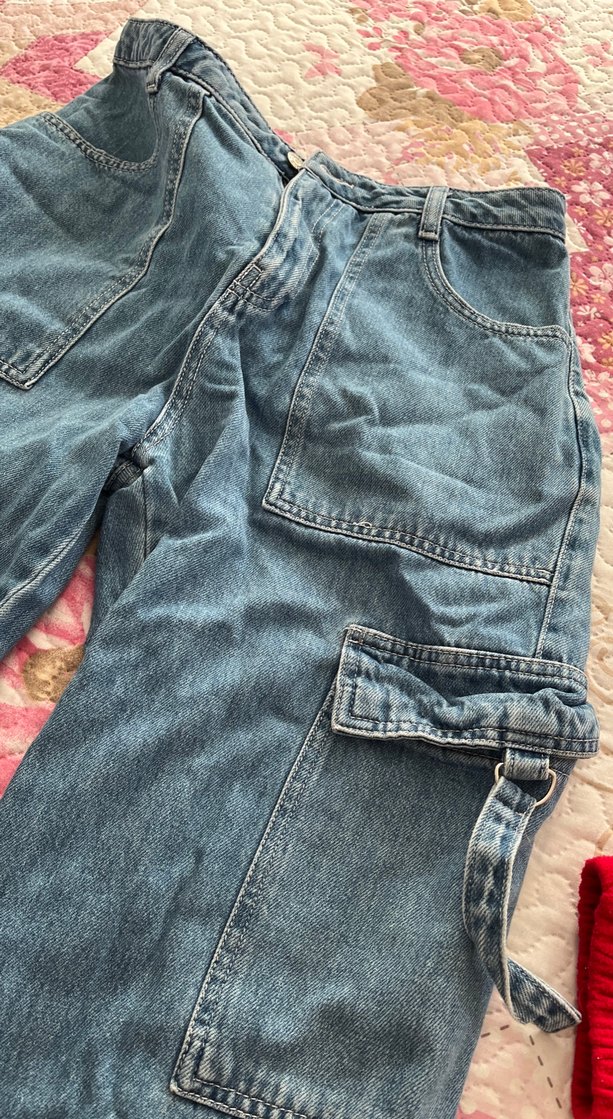 Mavi Kadın Bol Kesim Denim Pantolon - Görsel 4