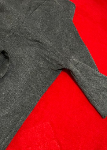 Koyu gri uzun kaban - Görsel 7