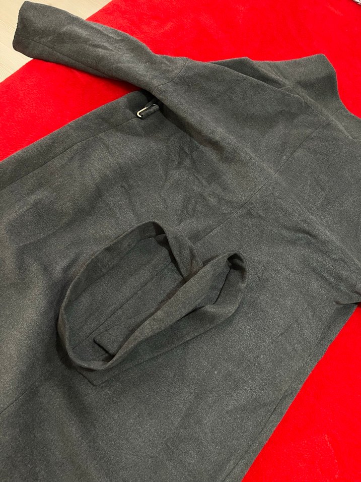 Koyu gri uzun kaban - Görsel 3