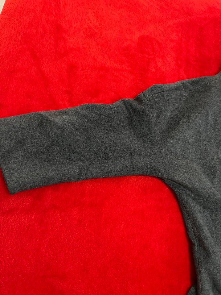 Koyu gri uzun kaban - Görsel 2