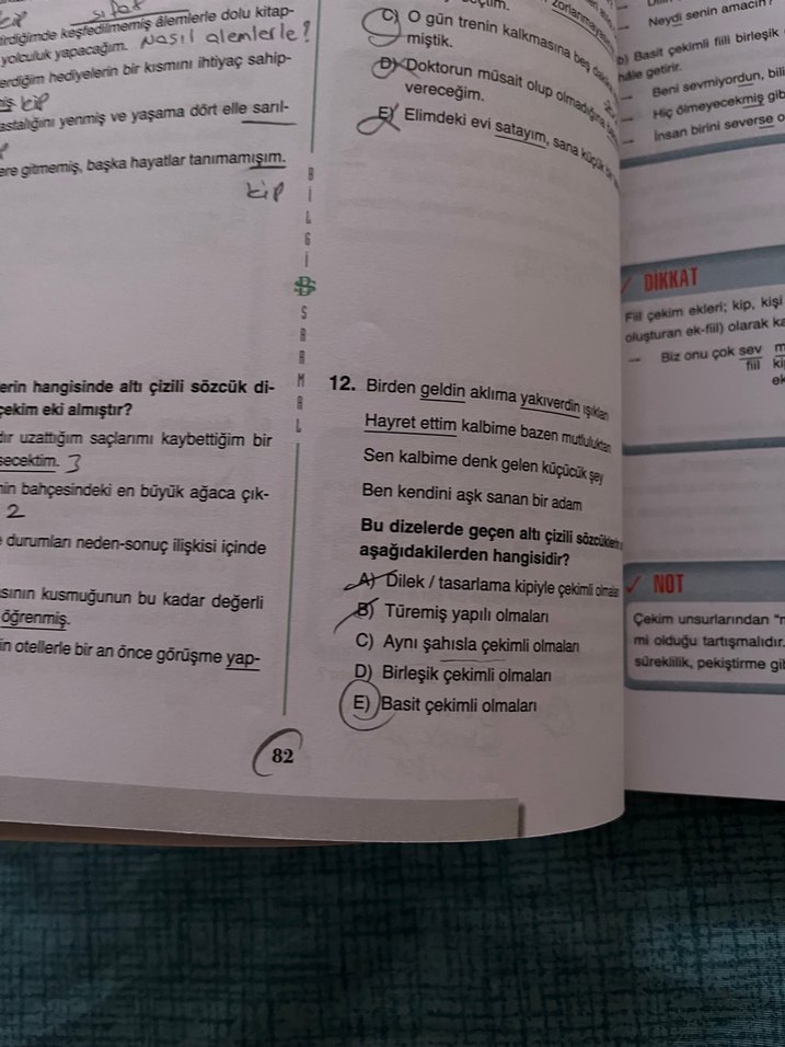 TYT dil bilgisi ve Tyt deneme kitabı yanındakiler hediye - Görsel 2