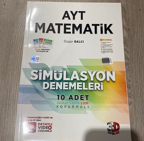 3D Ayt Matematik Deneme