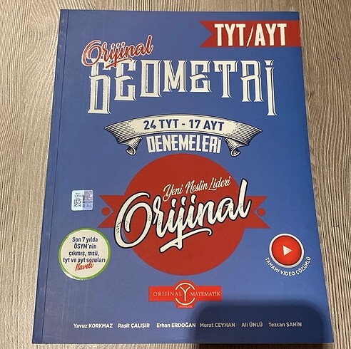 Orijinal Tyt-Ayt Geo Deneme