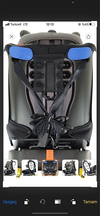 Yoyko Bear Oto koltuğu - Görsel 5