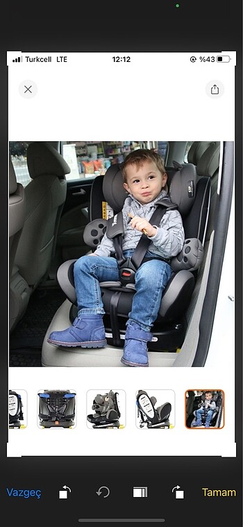 Yoyko Bear Oto koltuğu - Görsel 8