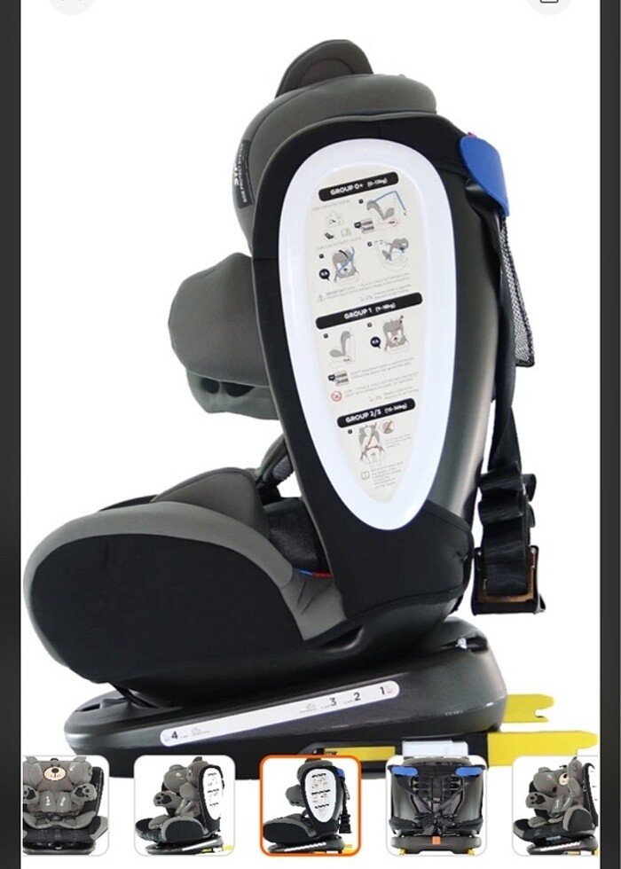 Yoyko Bear Oto koltuğu - Görsel 4