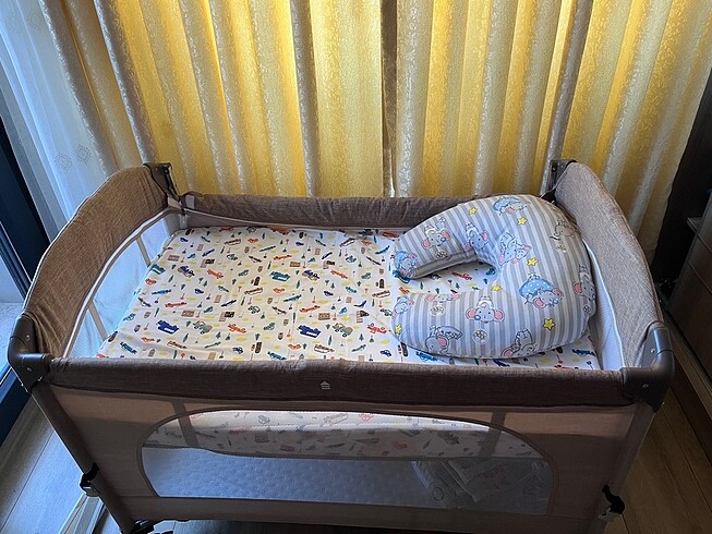 Uni Baby Anne yanı park yatak - Görsel 4