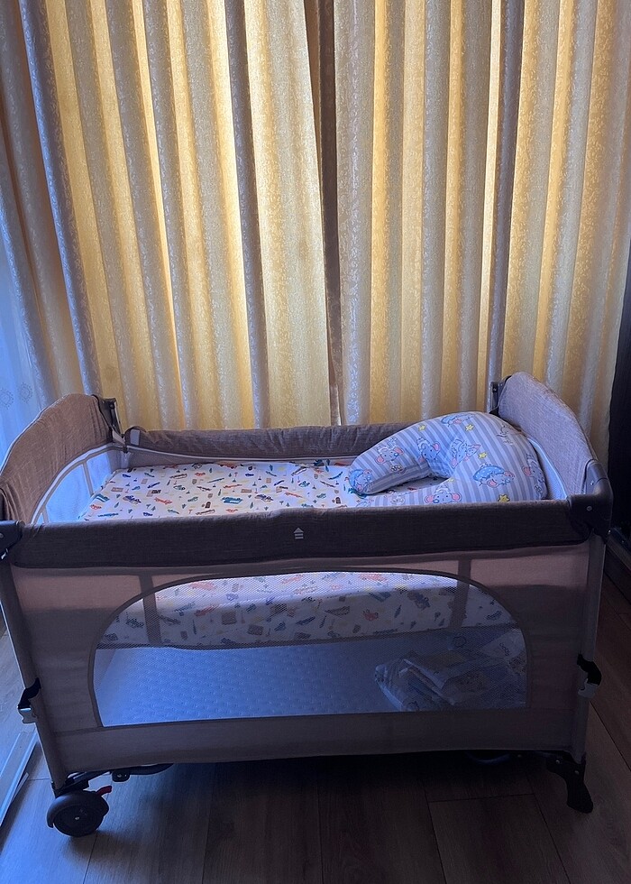 Uni Baby Anne yanı park yatak - Görsel 5