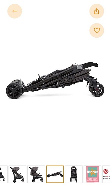 Baston Bebek arabası Joie Brisk LX - Görsel 2