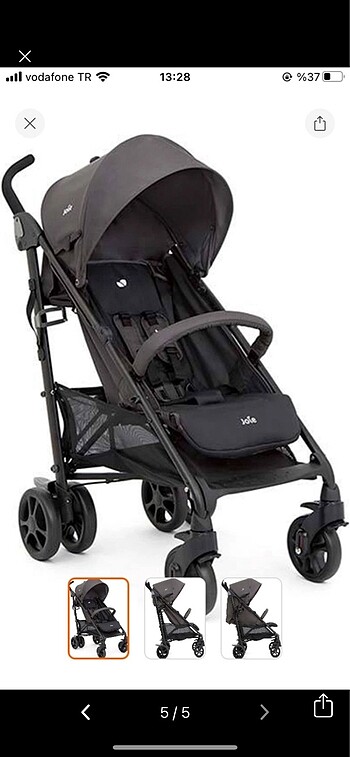 Baston Bebek arabası Joie Brisk LX - Görsel 5