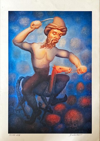 Balaban imzalı baskı ölçü:50/70