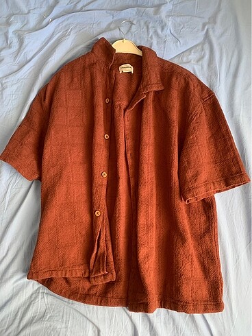 Pull&Bear Dokulu Gömlek