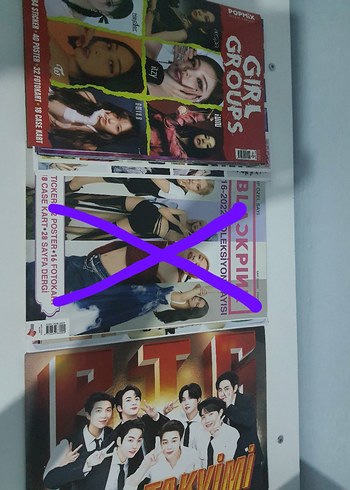 Kpop dergi seti