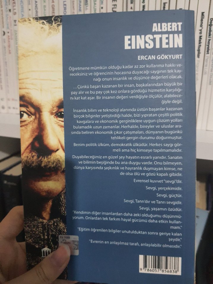 Albert Einstein Biyografi Kitabı - Ercan Görtürk - Görsel 2
