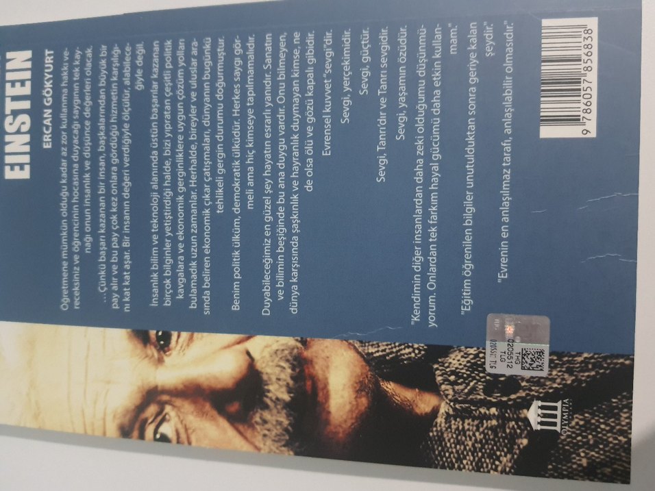 Albert Einstein Biyografi Kitabı - Ercan Görtürk - Görsel 3
