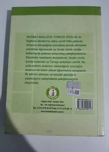  Resimli İngilizce Sözlük - Julıyet Bekar