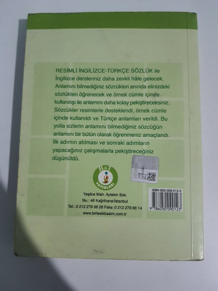 Resimli İngilizce Sözlük - Julıyet Bekar - Görsel 2