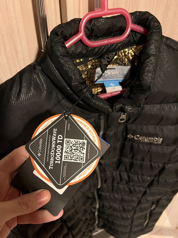 Columbia Siyah Şişme Mont — görsel 7/7
