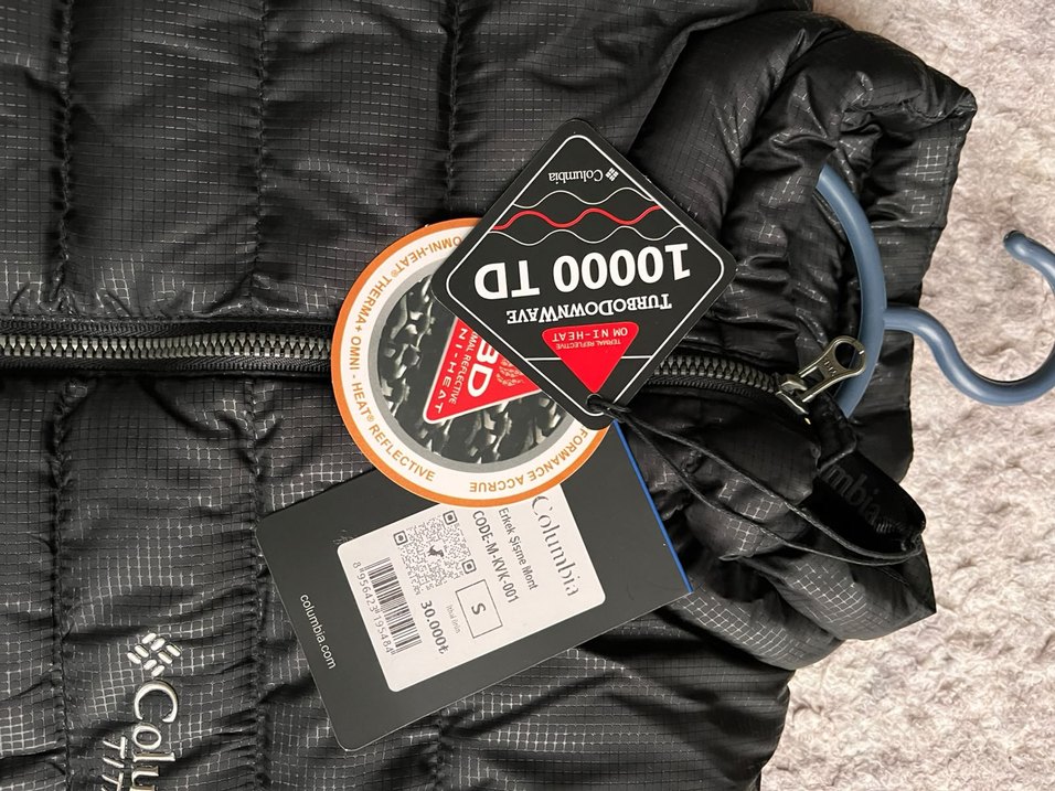 Columbia Siyah Şişme Mont — görsel 4/7