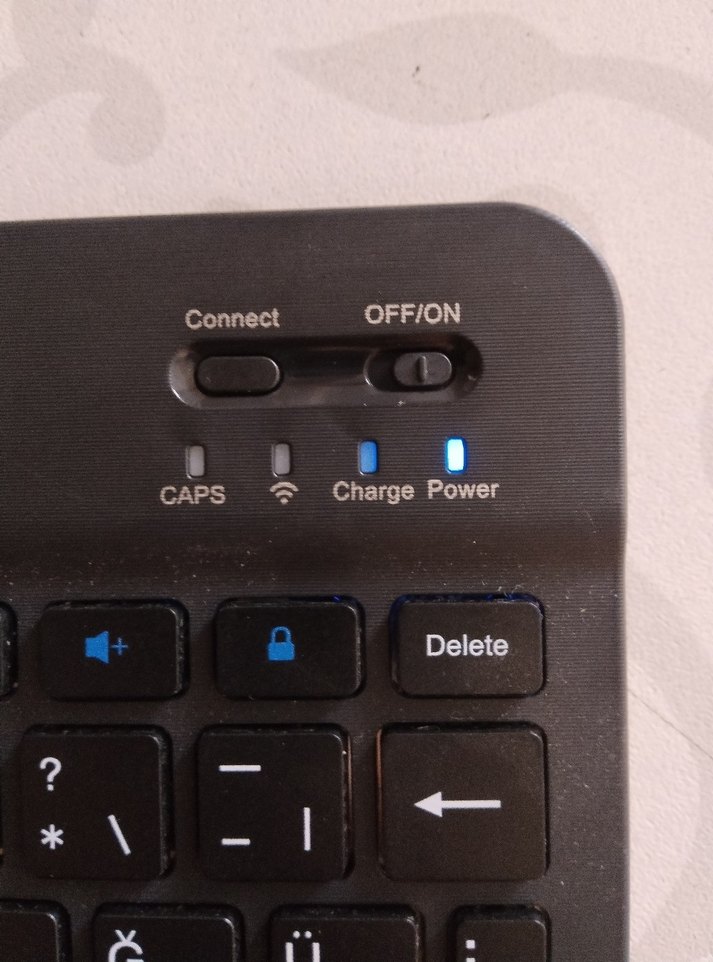 Kablolu Siyah Mini Klavye - Görsel 3