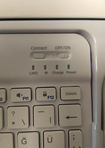 Beyaz Kablosuz Klavye ve Mouse Seti - Görsel 3