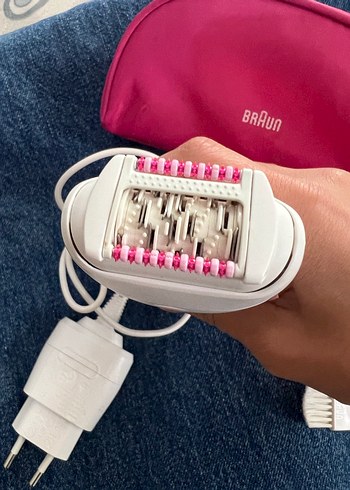 Braun Pembe Epilatör Seti - Görsel 3