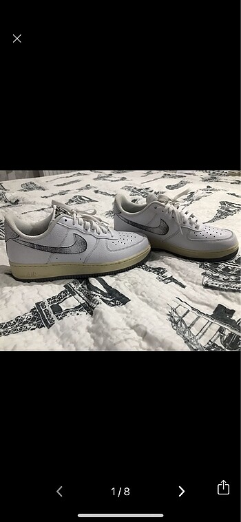 Nike Air Force 1 Nikedan alındı sıfır
